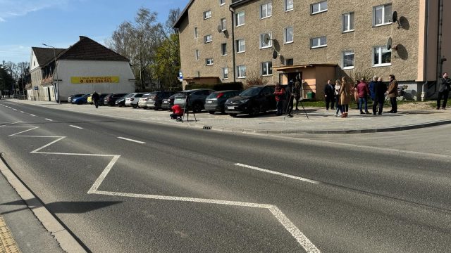 Otwarcie drogi w Tułowicach Małych