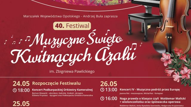 40. Festiwal Muzyczne Święto Kwitnących Azalii
