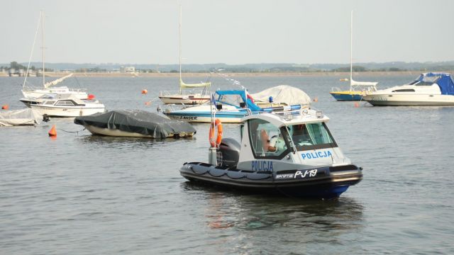 Łódź dla policji - Nysa