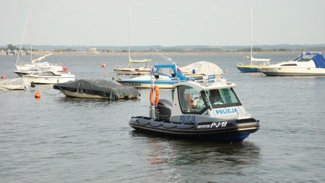 Łódź dla policji - Nysa