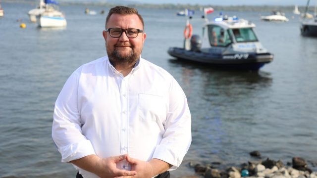 Łódź dla policji - Nysa