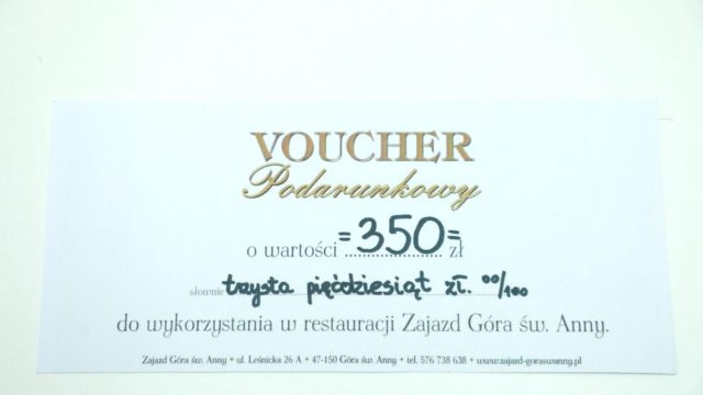 Przekazanie darów dla WoŚP