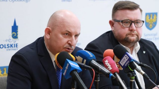 Konferencja prasowa nt. zakupu pociągów