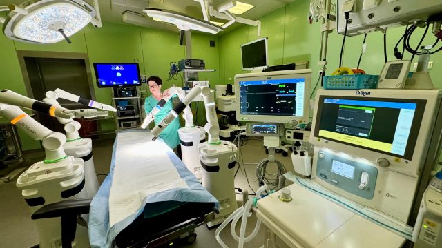 Nowoczesny robot w OCO