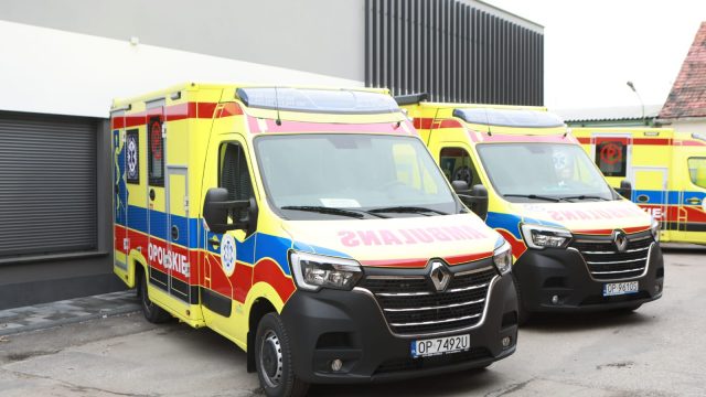 Nowoczesne karetki kontenerowe