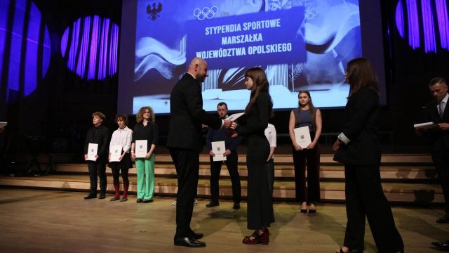 gala wręczenia stypendiów