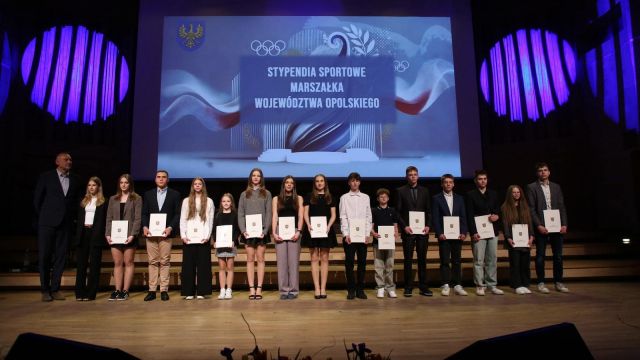 gala wręczenia stypendiów