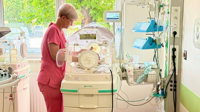 Dzwon wcześniaków w KCGPiN w Opolu