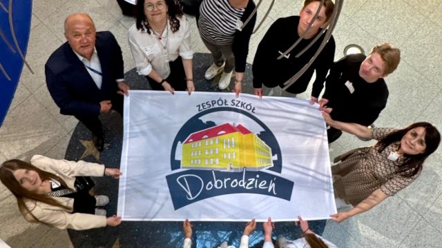 Laureaci Euroquizu w Brukseli