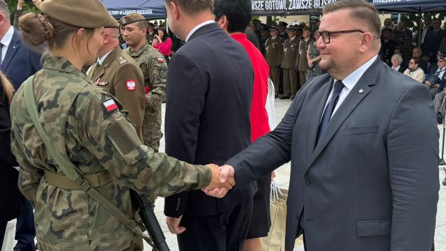 Przysięga żołnierzy WOT