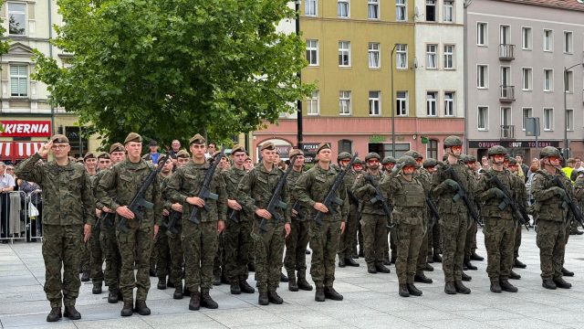 Przysięga żołnierzy WOT