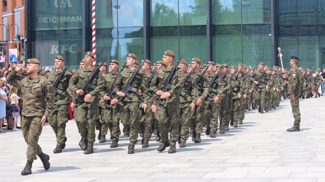 Przysięga żołnierzy WOT