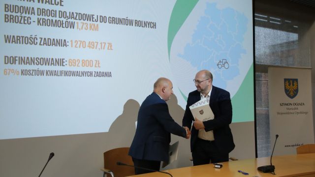 Umowy na drogi dojazdowe do pól