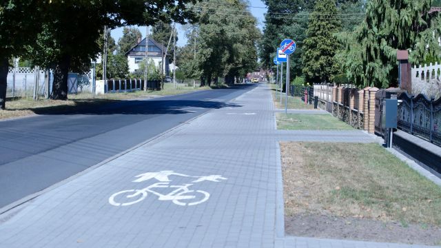 Nowa ścieżka rowerowa