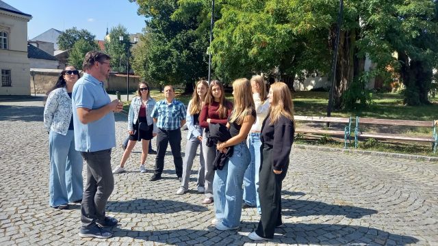 Uczennice z Prudnika w Czechach