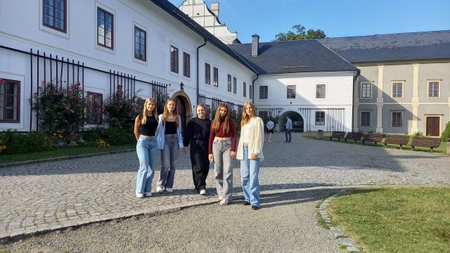Uczennice z Prudnika w Czechach