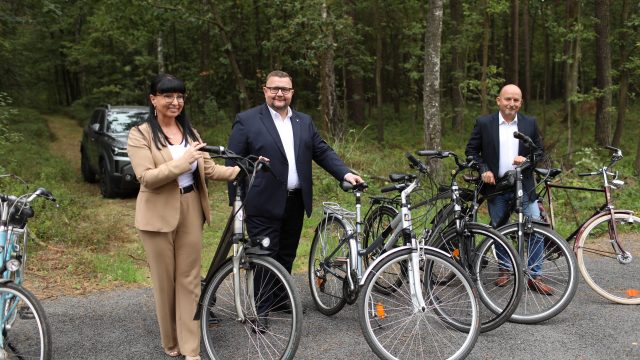 Otwarcie drogi koło Wawelna