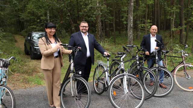 Otwarcie drogi koło Wawelna