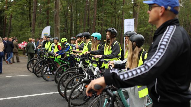 Otwarcie drogi koło Wawelna