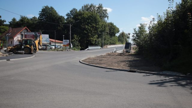 Przebudowa drogi w Oleśnie