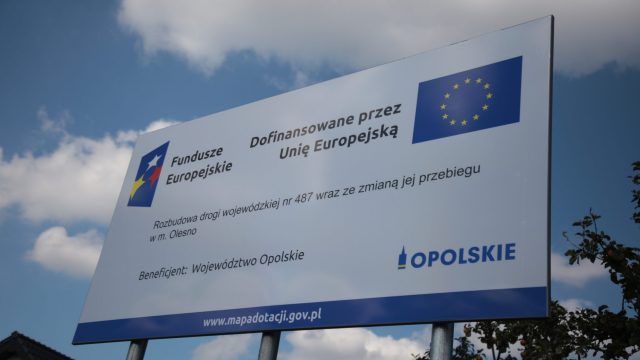 Przebudowa drogi w Oleśnie