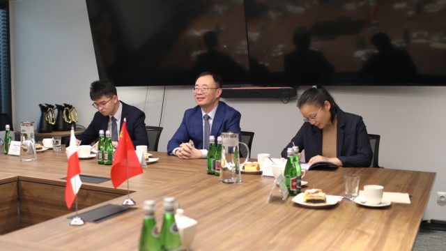 Wizyta ambasadora Chin