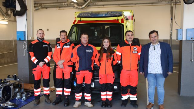 Nowa karetka w Namysłowie