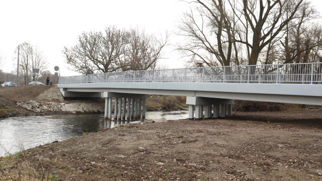 Otwarcie mostu w Boboluszkach