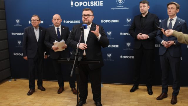 konferencja prasowa nt. infrastruktury