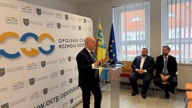 Konferencja prasowa w OCRG