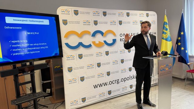 Konferencja prasowa w OCRG