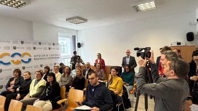 Konferencja prasowa w OCRG