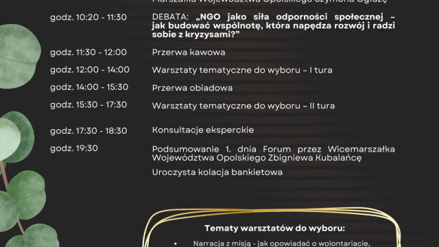 Opolskie forum organizacji pozarządowych