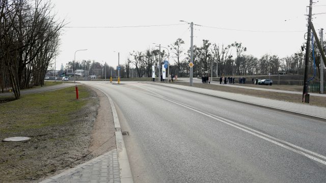 Oddanie drogi w Oleśnie