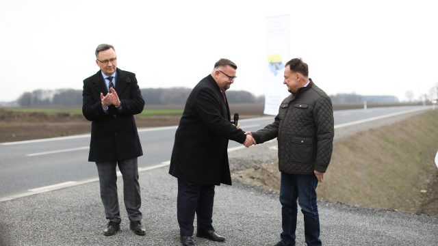 Otwarcie drogi Pogórze Łącznik