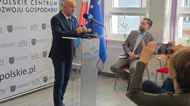 Konferencja prasowa w OCRG