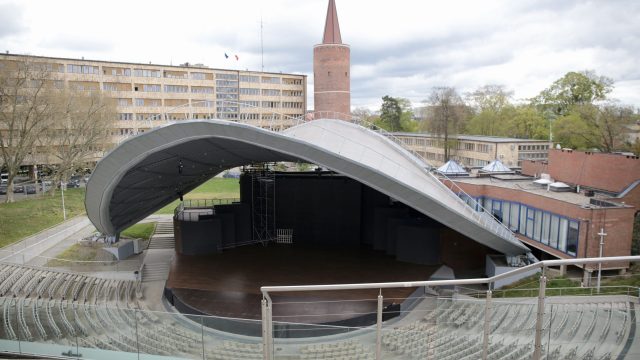 Konferencja w amfiteatrze