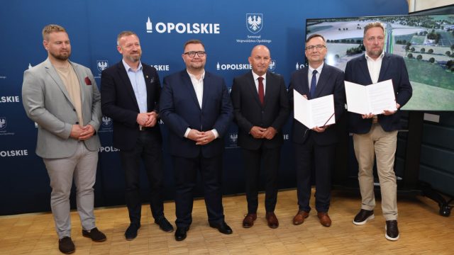 Podpisanie umowy na budowę obwodnicy Namysłowa